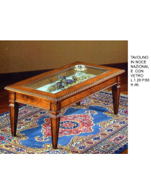 TAVOLINO CON INTAGLIO NEL PERIMETRO