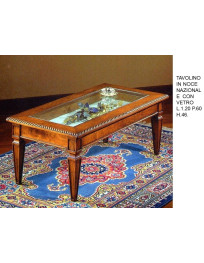 TAVOLINO CON INTAGLIO NEL PERIMETRO