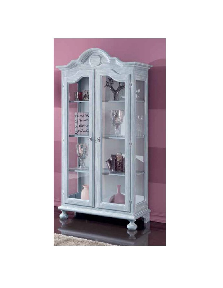 VETRINA 2 PORTE LACCATA