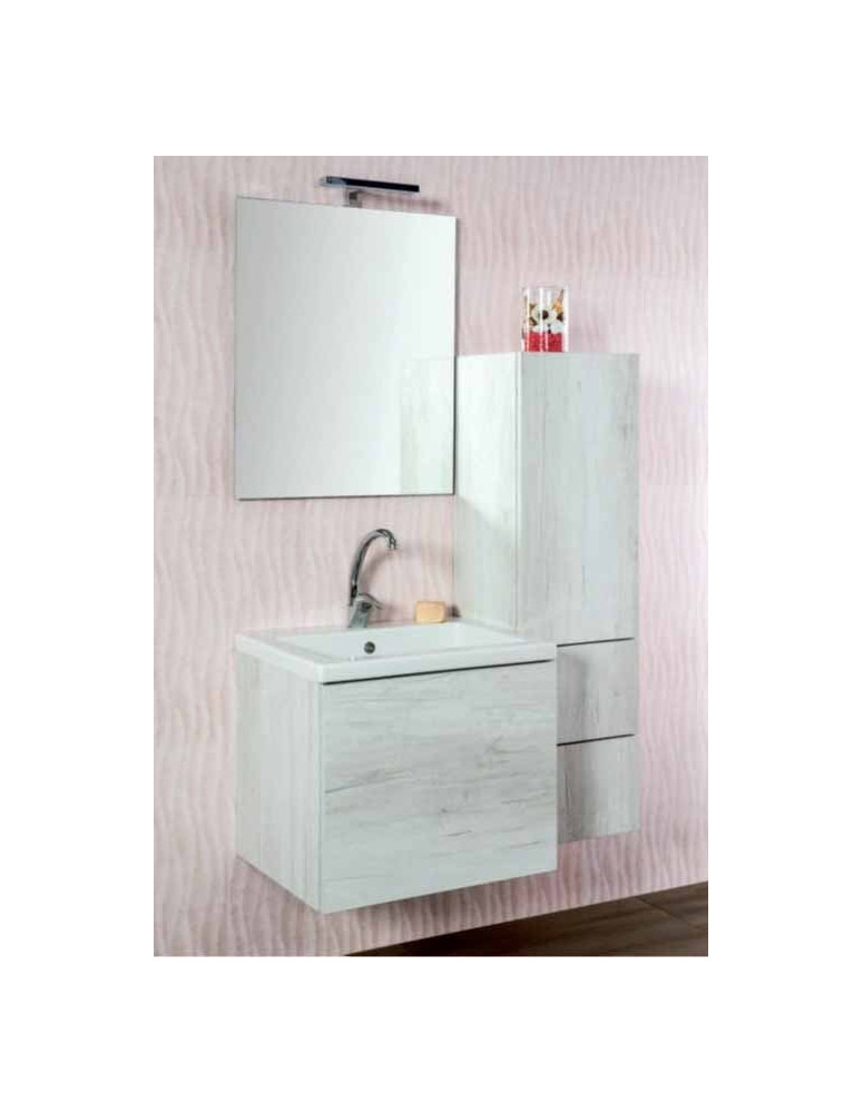 BAGNO SOSPESO CON LAVELLO DOPPIO USO CON TAVOLA