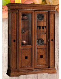 VETRINA 2 PORTE SCORREVOLI  VERNICIATA