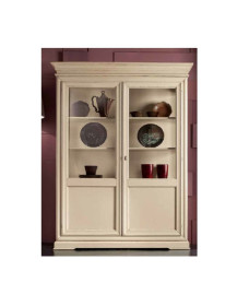 VETRINA 2 PORTE  LACCATA