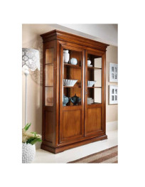 VETRINA 2 PORTE  VERNICIATA