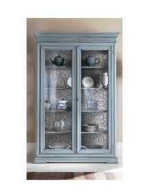 VETRINA 2 PORTE  VERNICIATA