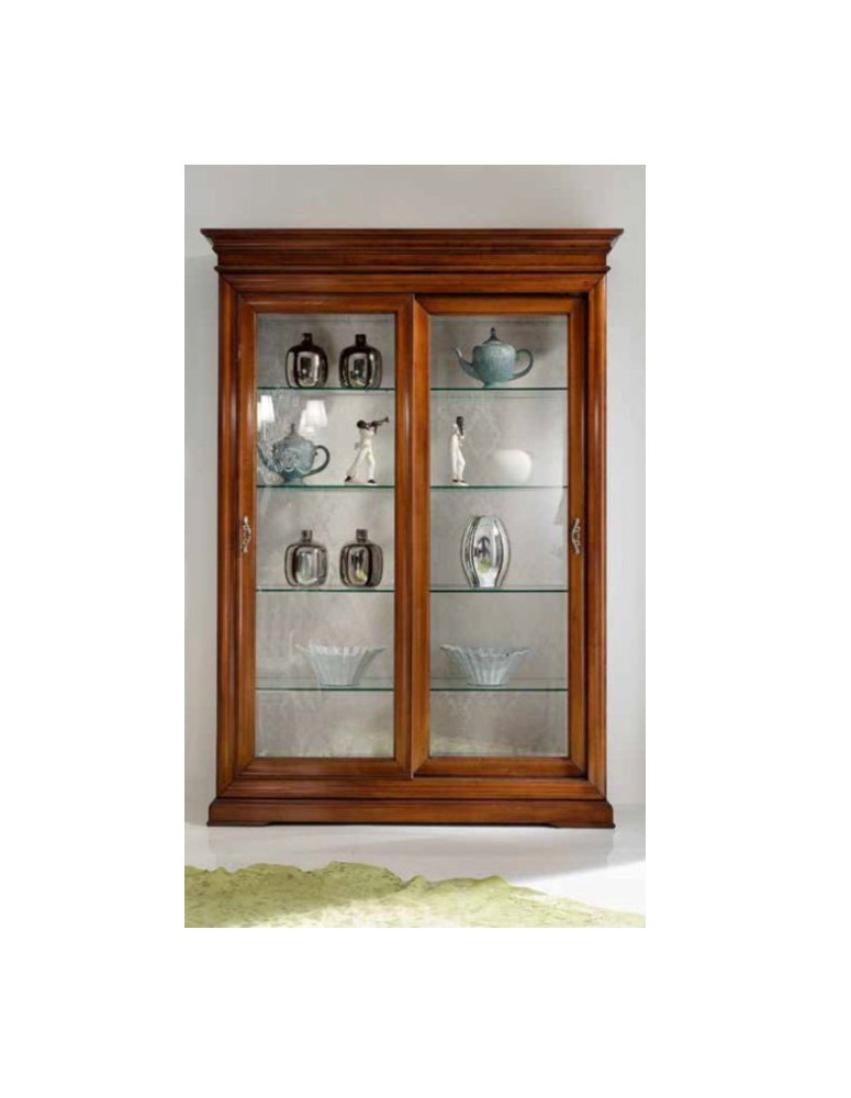 VETRINA 2 PORTE SCORREVOLI VERNICIATA