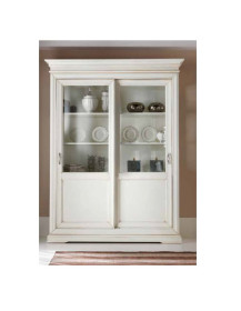 VETRINA 2 PORTE SCORREVOLI LACCATA