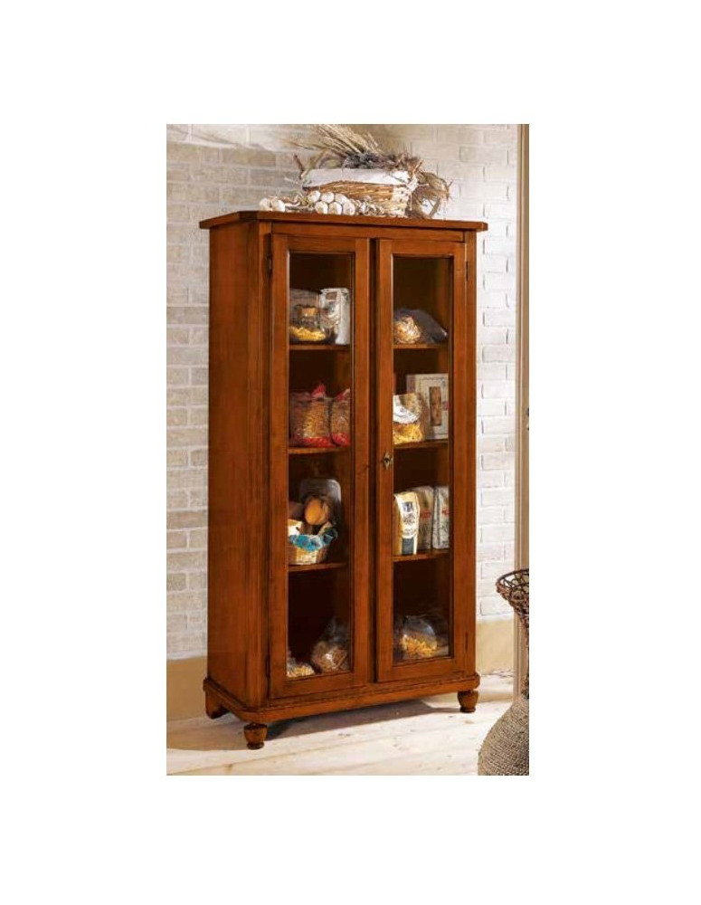 VETRINA 2 PORTE VERNICIATA