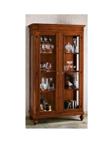 VETRINA 2 PORTE VERNICIATA