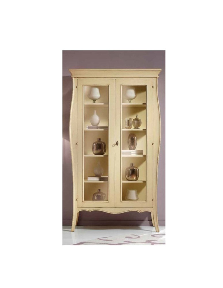 VETRINA 2  PORTE LACCATA