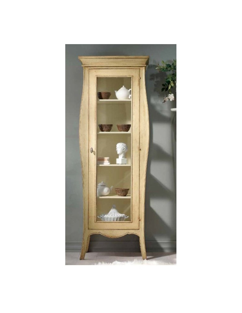 VETRINA 1 PORTA LACCATA