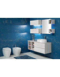 BAGNO SOSPESO CON LAVELLO OVALE
