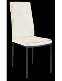 SEDIA CON TELAIO IN  METALLO