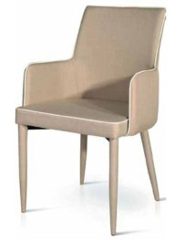 POLTRONCINA  IMBOTTITA IN  FAGGIO