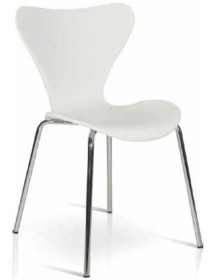 SEDIA  BASE METALLO SCOCCA IN POLYPROPYLENE