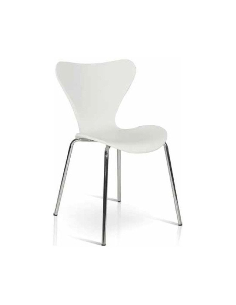 SEDIA  BASE METALLO SCOCCA IN POLYPROPYLENE