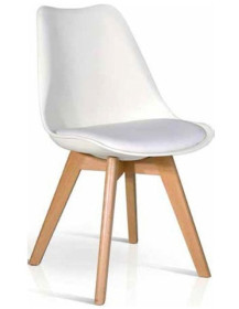 SEDIA IN FAGGIO IMBOTTITA