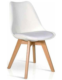 SEDIA IN FAGGIO IMBOTTITA