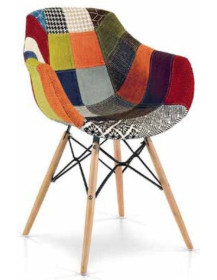 SEDIA IN FAGGIO IMBOTTITA