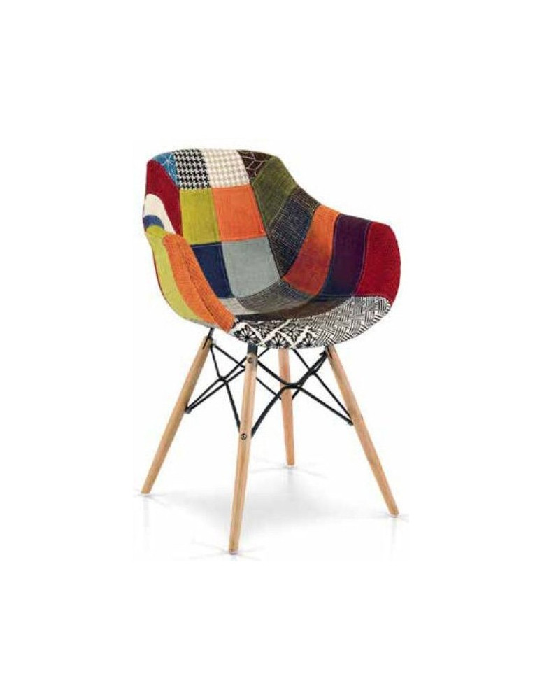 SEDIA IN FAGGIO IMBOTTITA