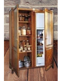 DISPENSA A DUE ANTE CON FRIGO INCORPORATO