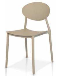 SEDIA IN POLIPROPILENE E FIBRA DI VETRO