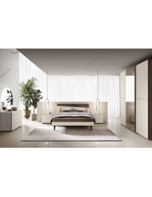 CAMERA COLORE  BIANCO VANGUAED E NOCE VANGUARD