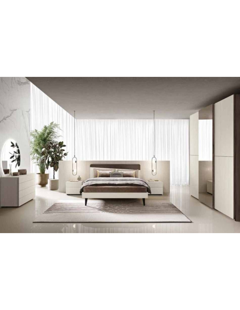 CAMERA COLORE  BIANCO VANGUAED E NOCE VANGUARD