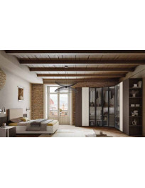 CAMERA COLORE  BIANCO VANGUAED E NOCE VANGUARD.