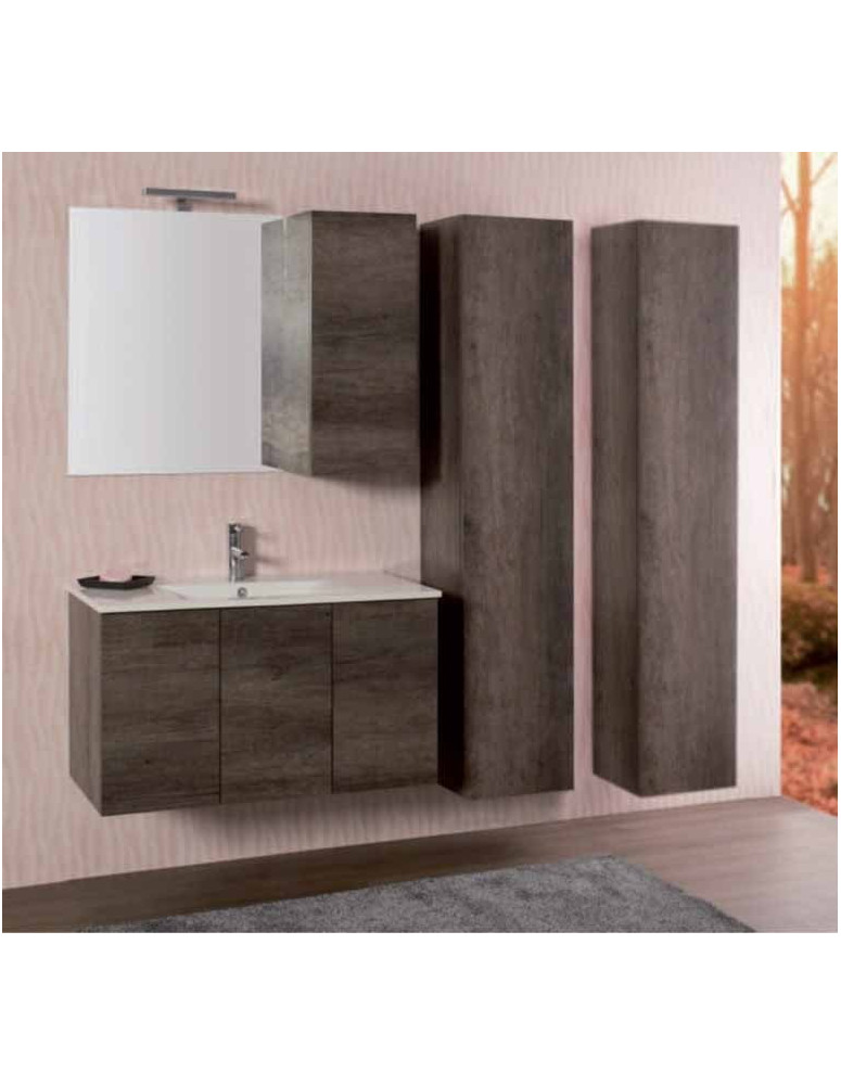 BAGNI SOSPESO CON DUE COLONNE LATERALI