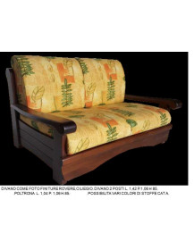 DIVANO FINITURE IN ROVERE