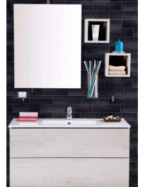 BAGNO SOSPESO IN OLMO BIANCO