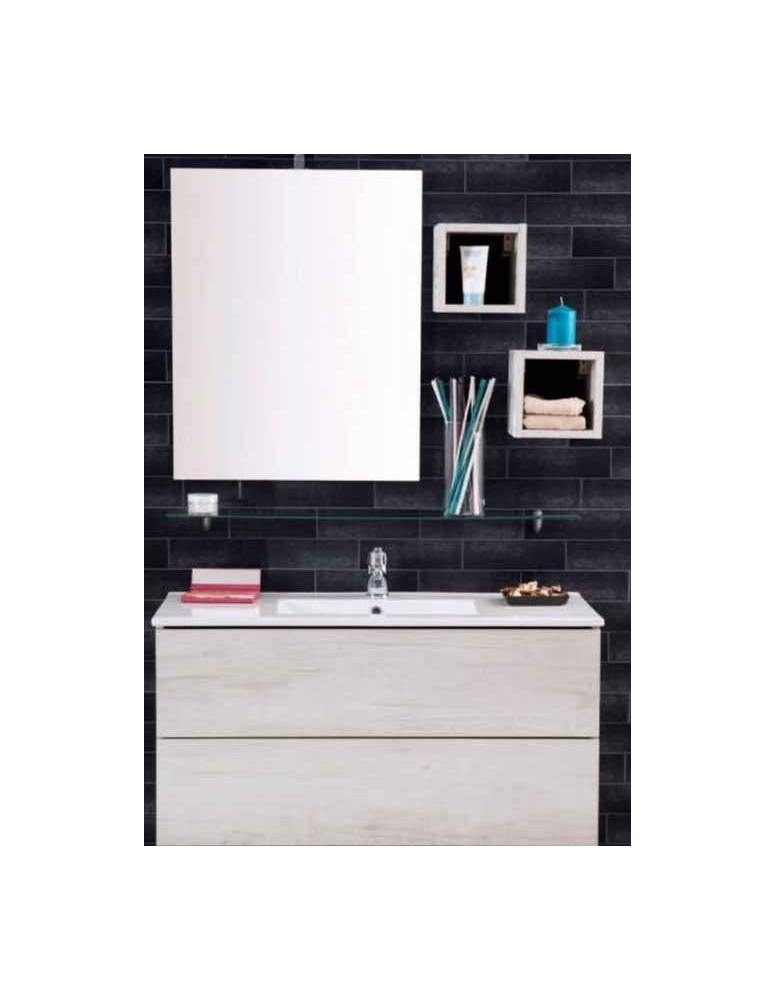 BAGNO SOSPESO IN OLMO BIANCO