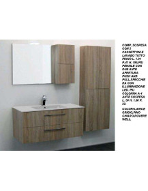 COMPOSIZIONE 2 CASSETTONI E LAVABO