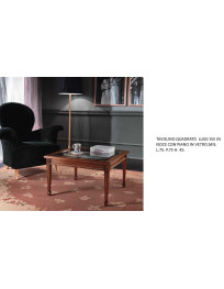 TAVOLINO QUADRATO LUIGI XVI