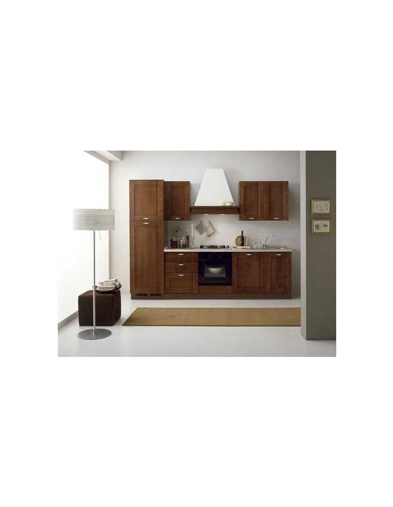 CUCINA SU MISURA IN NOCE