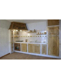 CUCINA SU MISURA IN ROVERE