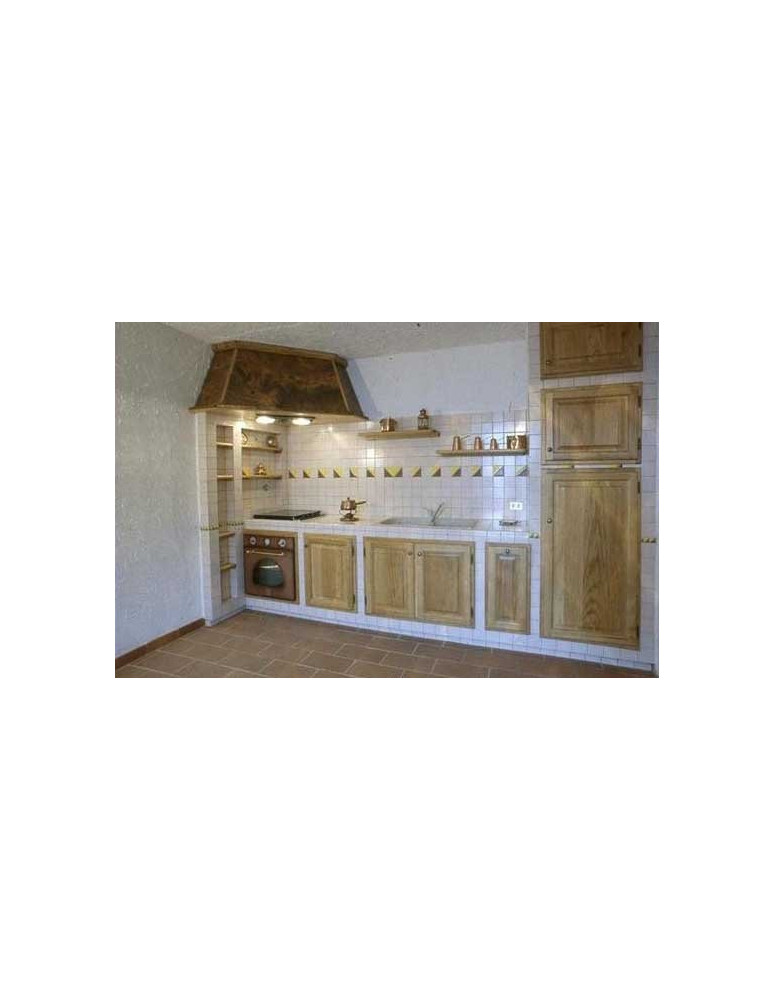 CUCINA SU MISURA IN ROVERE