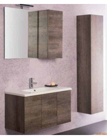 BAGNO SOSPESO CON COLONNA