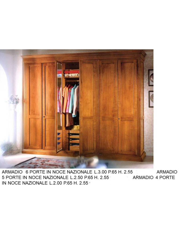 ARMADIO NOCE NAZIONALE