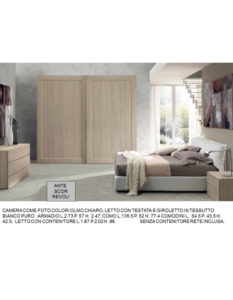 CAMERA DA LETTO COMPLETA