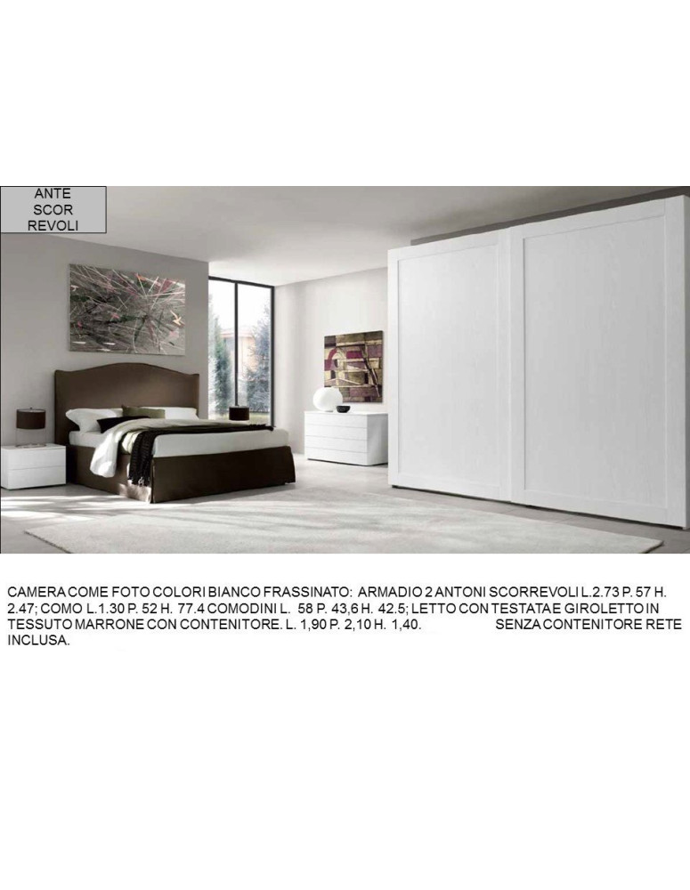 CAMERA DA LETTO COMPLETA