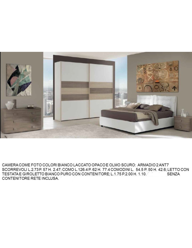 CAMERA DA LETTO COMPLETA