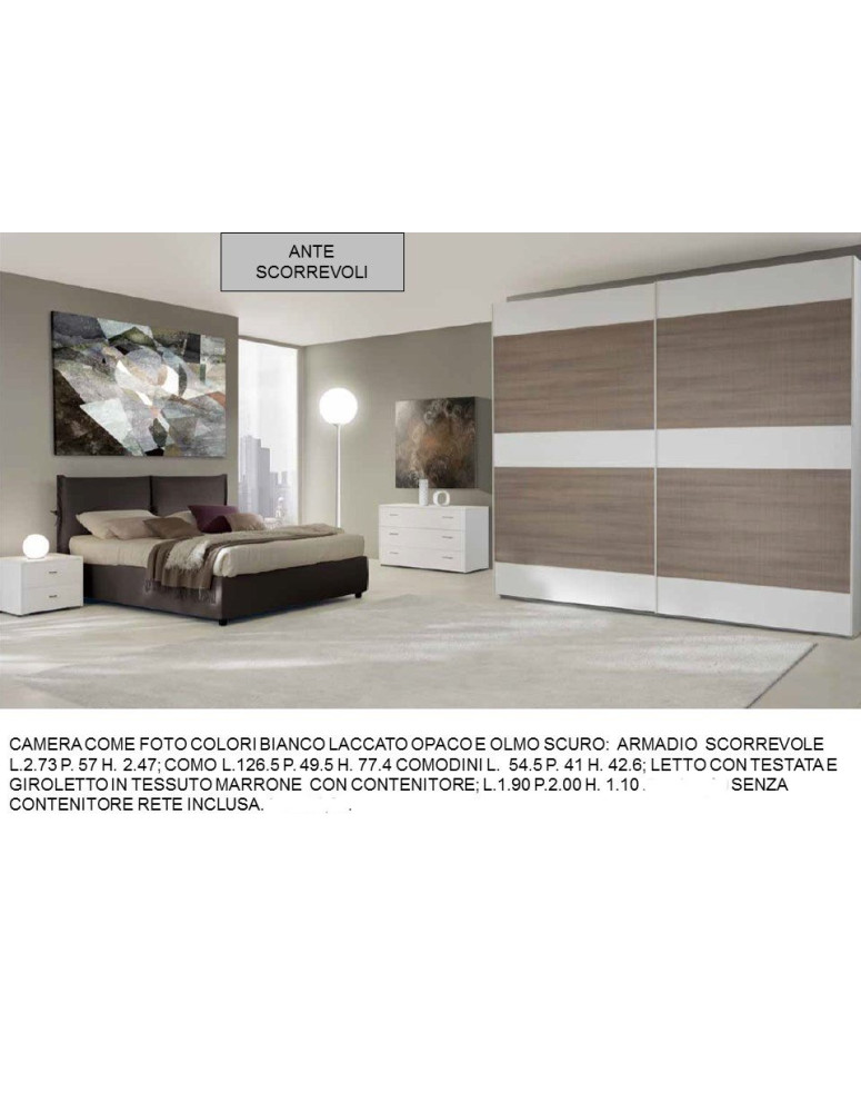 CAMERA DA LETTO COMPLETA