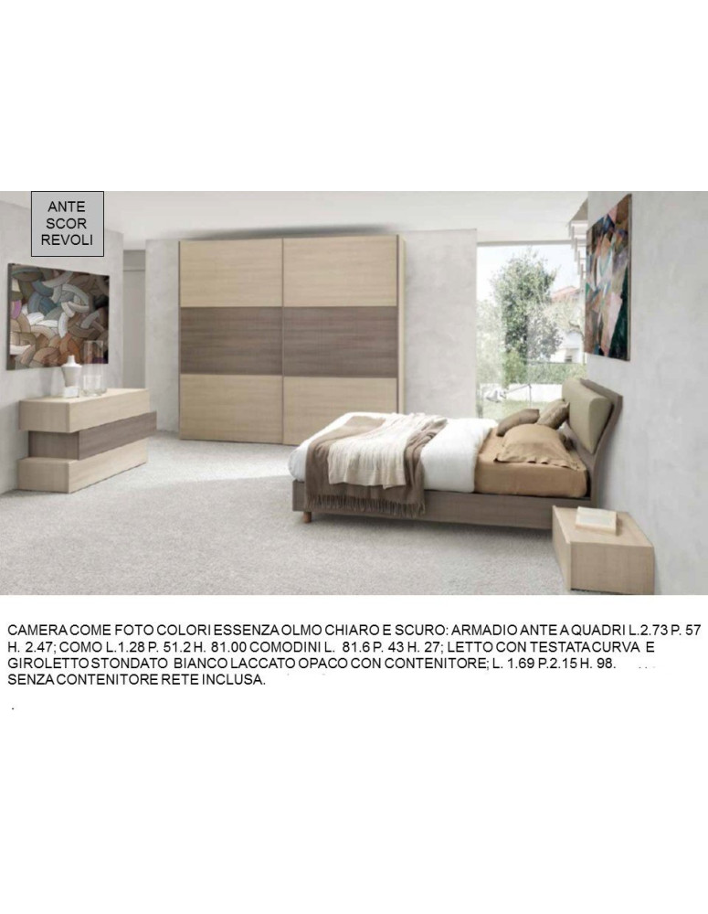 CAMERA DA LETTO COMPLETA