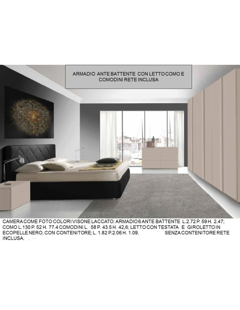 CAMERA DA LETTO COMPLETA