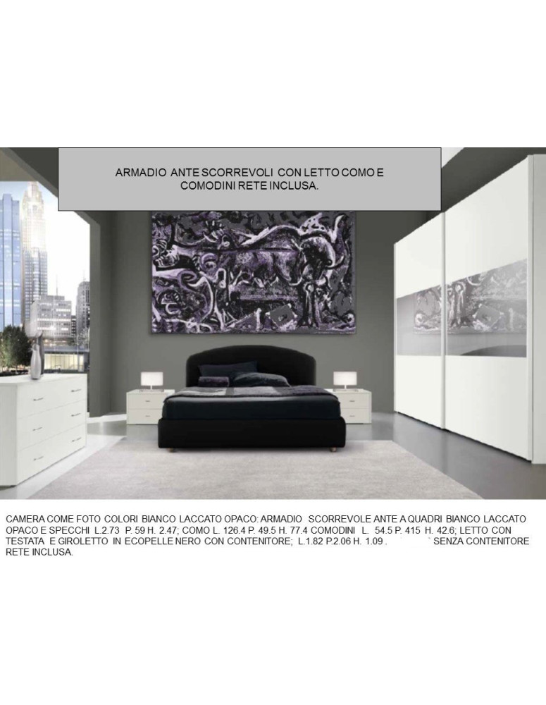 CAMERA DA LETTO COMPLETA