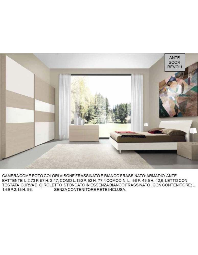 CAMERA DA LETTO COMPLETA