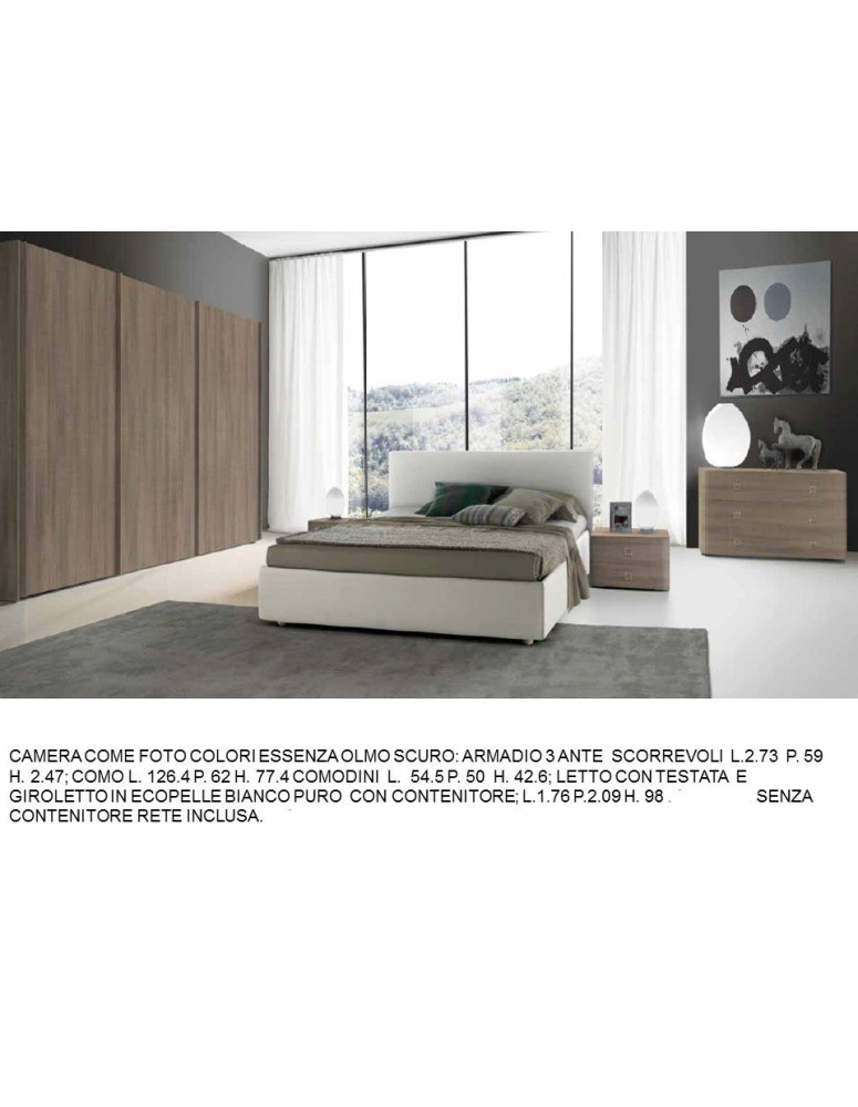 CAMERA DA LETTO COMPLETA