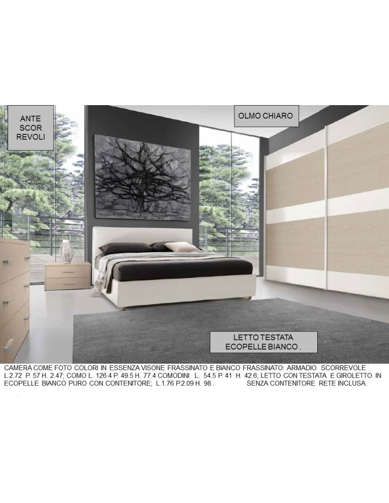 CAMERA DA LETTO COMPLETA