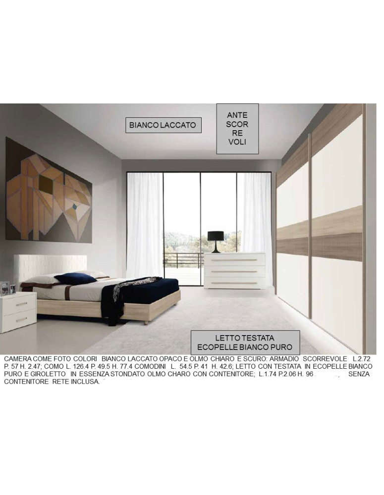 CAMERA DA LETTO COMPLETA